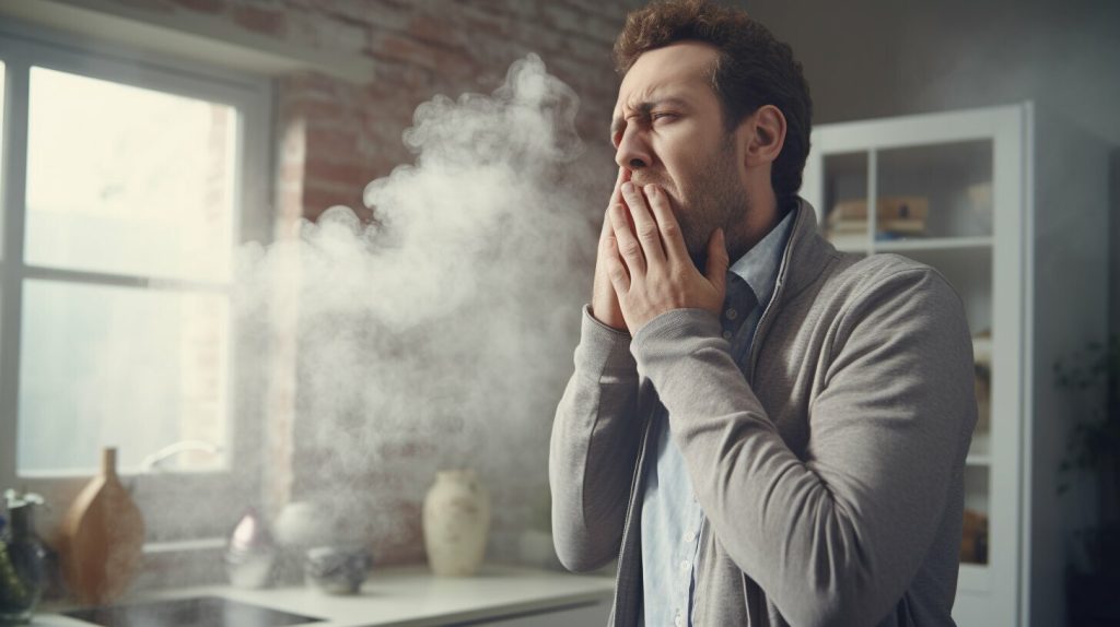 Can mold cause coughing