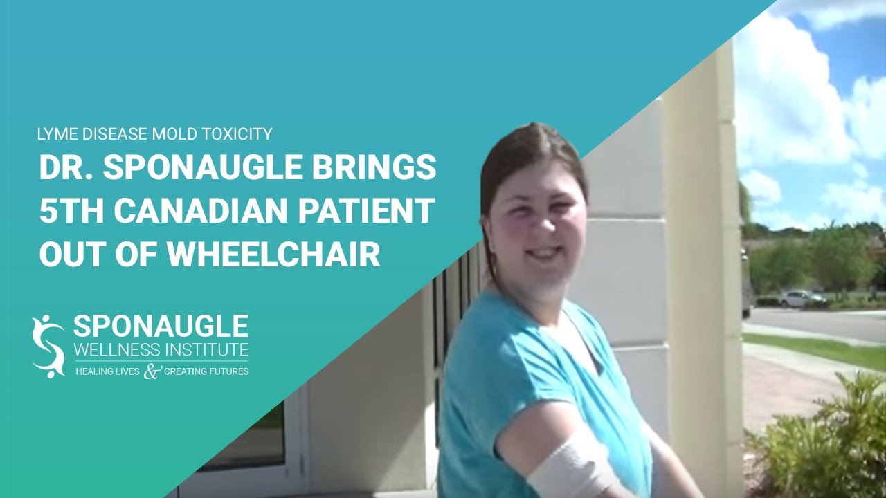Lyme disease treatment testimonial - lyme disease mold toxicity | dr. Sponaugle brings 5th canadian patient out of wheelchair